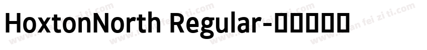 HoxtonNorth Regular字体转换